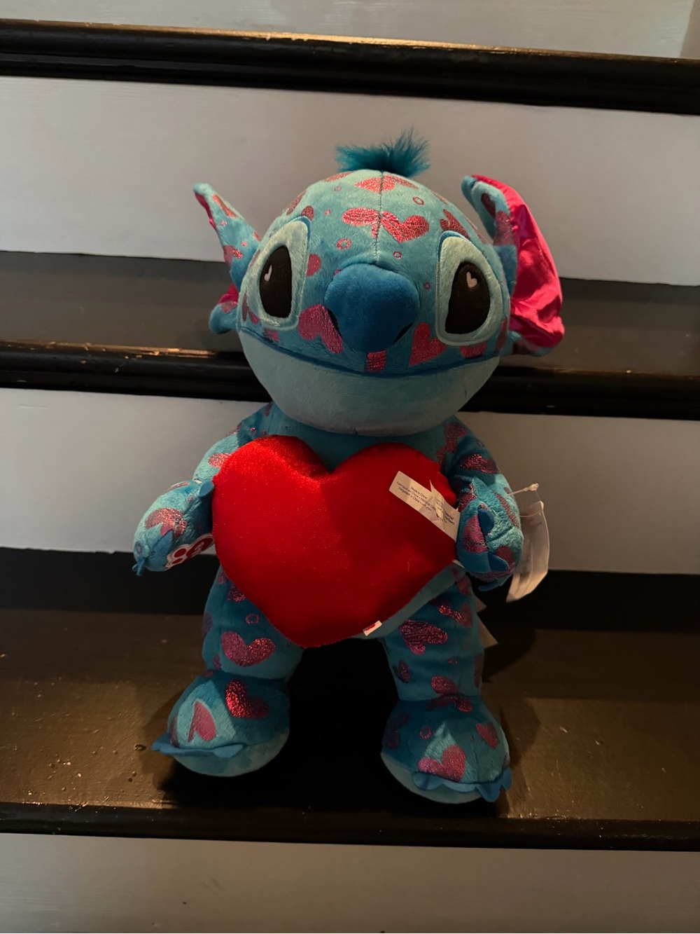 Build-A-Bear Disney valentines Stitch with heart